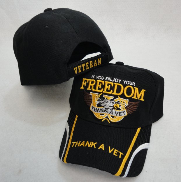 IF YOU ENJOY YOUR FREEDOM-THANK A VET HAT